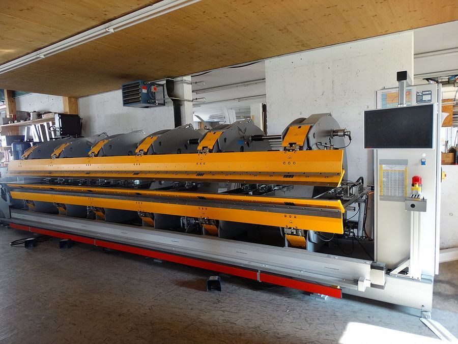 Abkantmaschine Doppelbieger 6,4 m